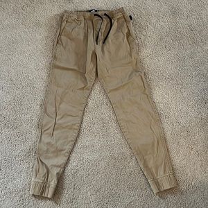 Mens Hollister Chino Skinny Joggers